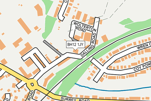 Map of FRUITY BOOTY LTD. at local scale