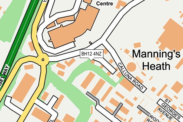 Map of BAKER DAVIES LTD at local scale