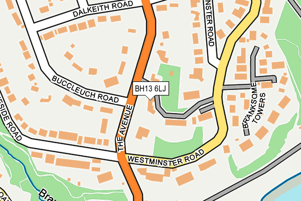 Map of STERLING HOUSING FOSSEY CLOSE LTD at local scale