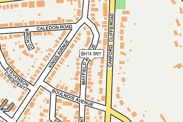 Map of CATALYSE LIMITED at local scale