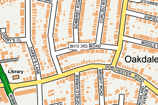 BH15 3RD map - OS OpenMap – Local (Ordnance Survey)