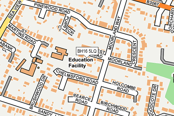 Map of ELLIS' CAFE LTD at local scale