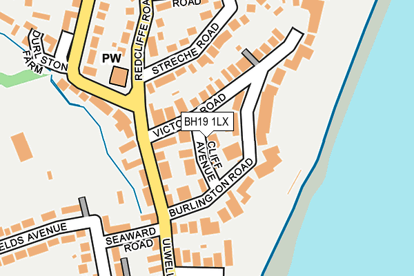 Map of BOYNE COURT (SWANAGE) LIMITED at local scale