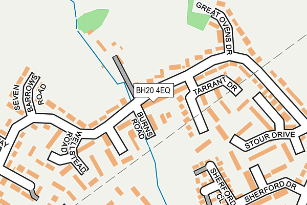 BH20 4EQ map - OS OpenMap – Local (Ordnance Survey)