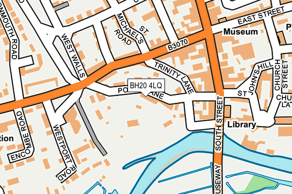 BH20 4LQ map - OS OpenMap – Local (Ordnance Survey)