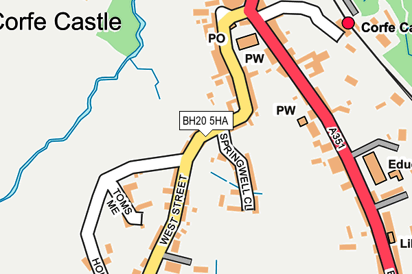 Map of Y I TOURISM AND LEISURE LTD at local scale