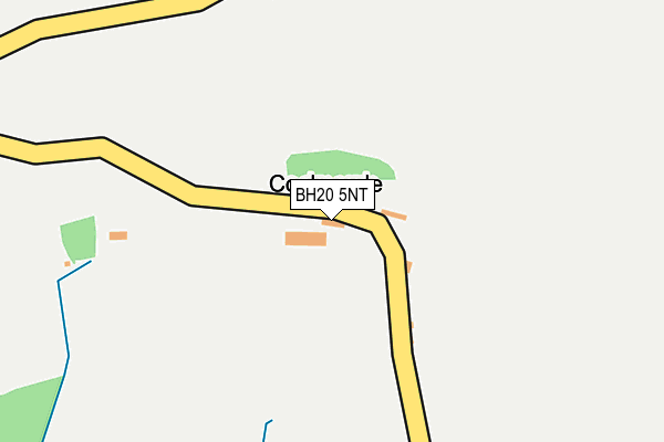 BH20 5NT map - OS OpenMap – Local (Ordnance Survey)