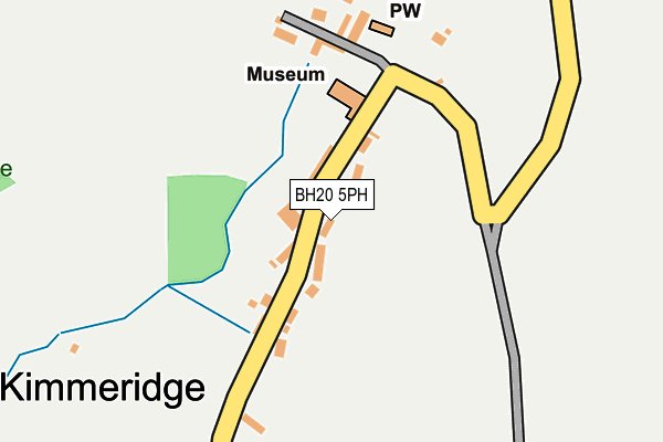 BH20 5PH map - OS OpenMap – Local (Ordnance Survey)