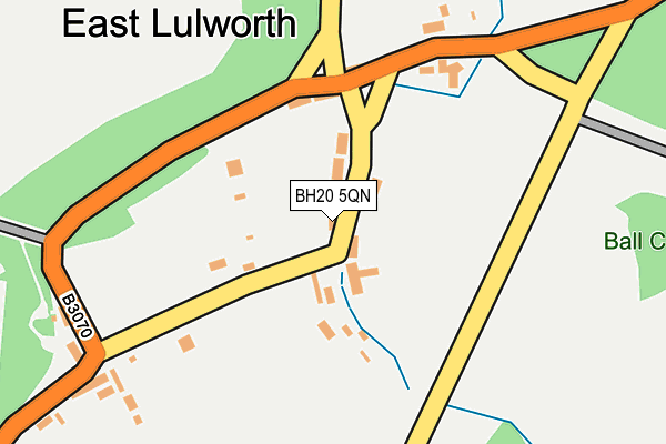 BH20 5QN map - OS OpenMap – Local (Ordnance Survey)