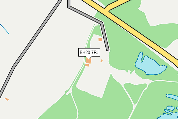 BH20 7PJ map - OS OpenMap – Local (Ordnance Survey)