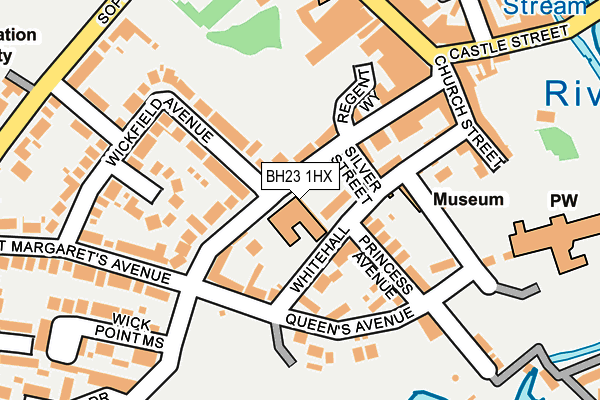 Map of WICK LANE PP LIMITED at local scale