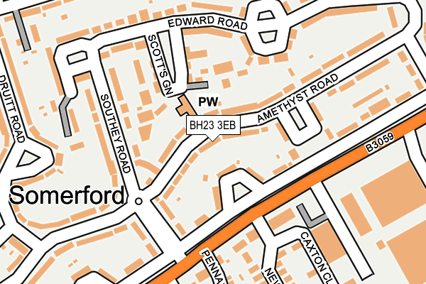 Map of HQ SUPPORT LTD at local scale