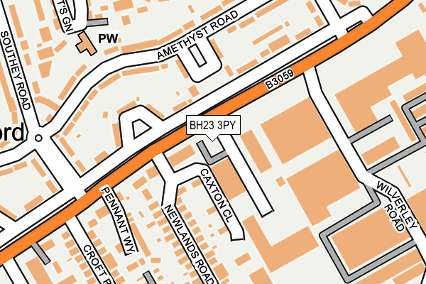 Map of BEN DIGITAL LTD at local scale