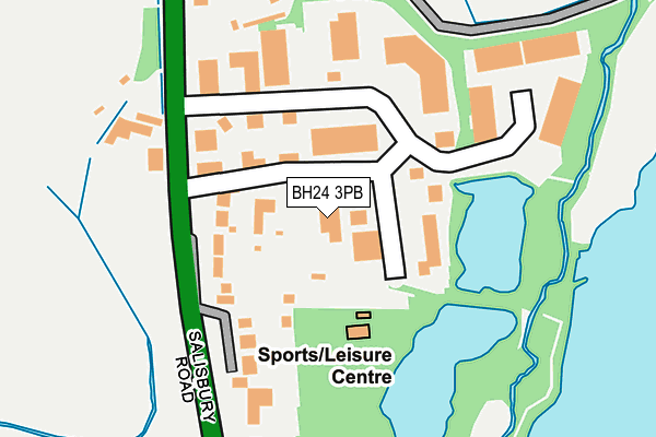 Map of 3RW LTD at local scale