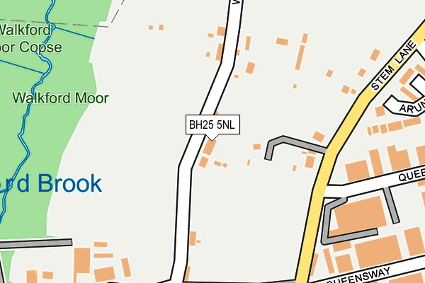 Map of AMW ELECTRICAL (NEW FOREST) LTD at local scale