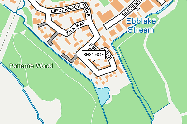 Map of BUDS AND BEANS LTD at local scale