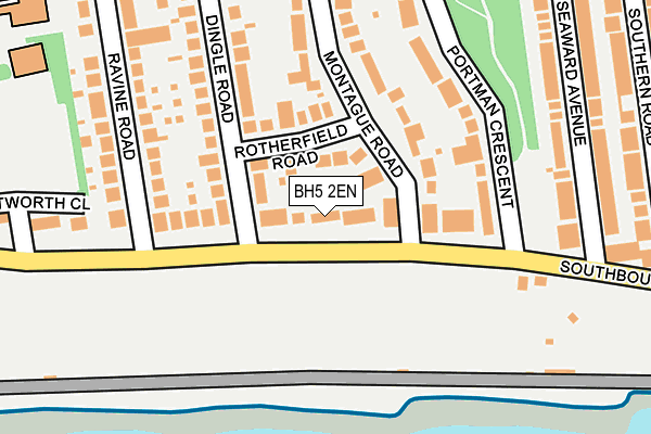 BH5 2EN map - OS OpenMap – Local (Ordnance Survey)