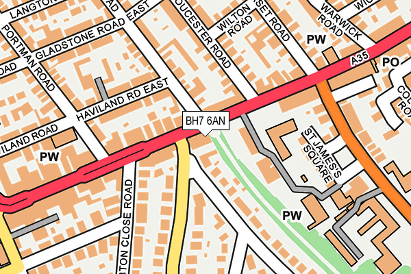 Map of ELDON PLACE (WESTBOURNE) LIMITED at local scale