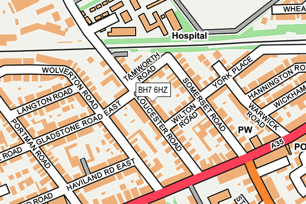 Map of BISHOPSGATE VENTURES LIMITED at local scale