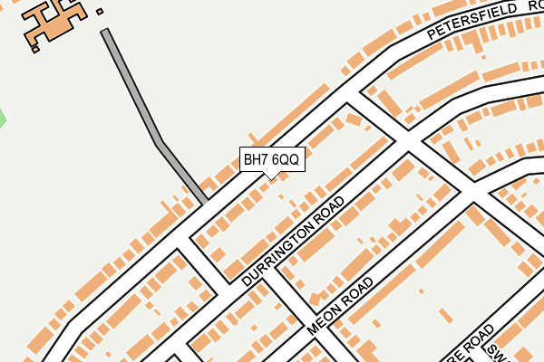 BH7 6QQ map - OS OpenMap – Local (Ordnance Survey)