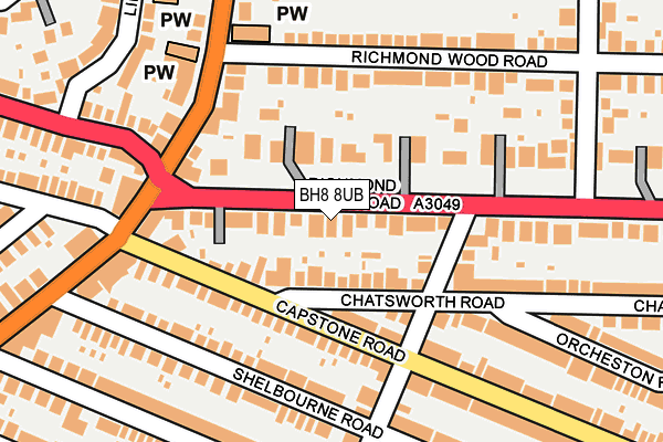 Map of V&D CLEANING LTD at local scale