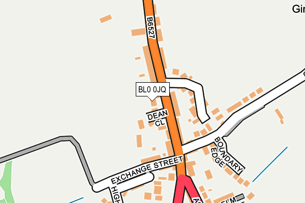 Map of MY PLAICE (EDENFIELD) LIMITED at local scale