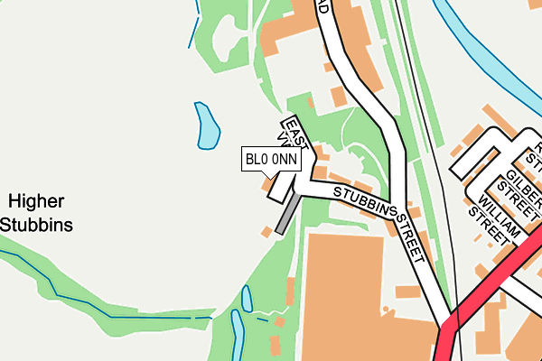BL0 0NN map - OS OpenMap – Local (Ordnance Survey)