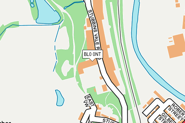 BL0 0NT map - OS OpenMap – Local (Ordnance Survey)