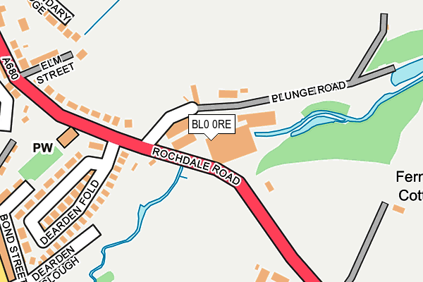 Map of ENGINE EXPRESS LIMITED at local scale