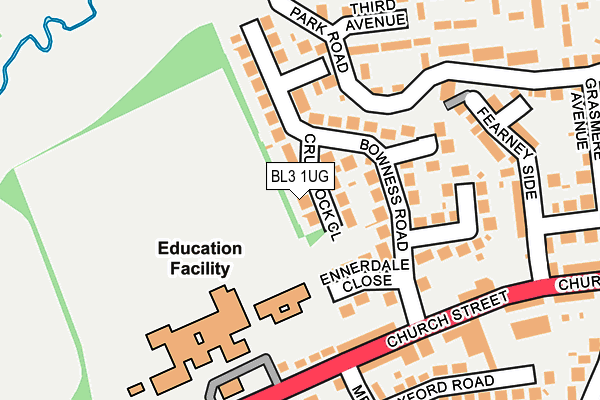 Map of IPERFORM (THEATRE SCHOOL) LIMITED at local scale