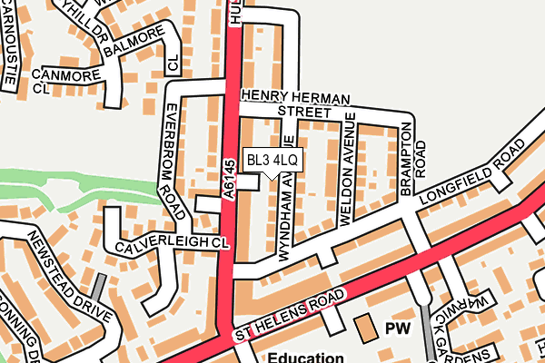 Map of PIKE VIEW CARE LTD at local scale
