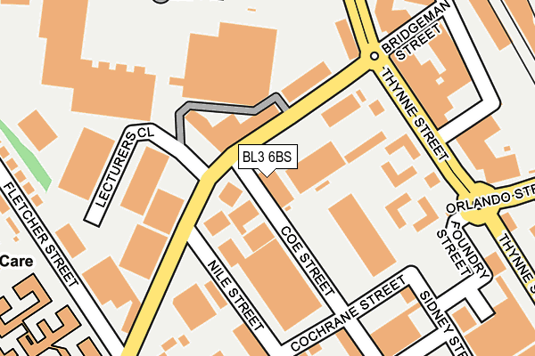 Map of H.SAMSON(BOLTON)LIMITED at local scale