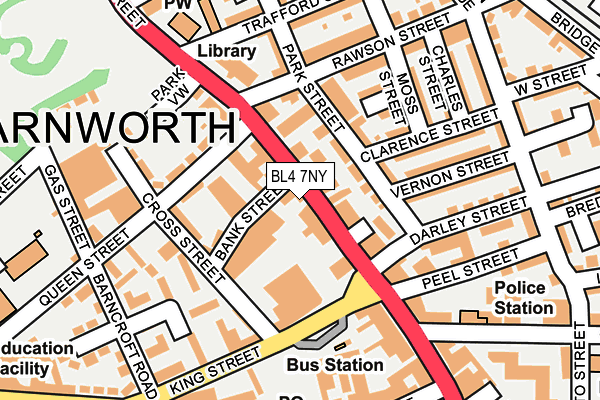 Map of 29 WEST STREET LIMITED at local scale