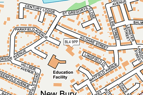 BL4 9PP map - OS OpenMap – Local (Ordnance Survey)