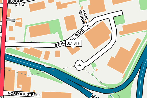 Map of PICKNIC LTD at local scale
