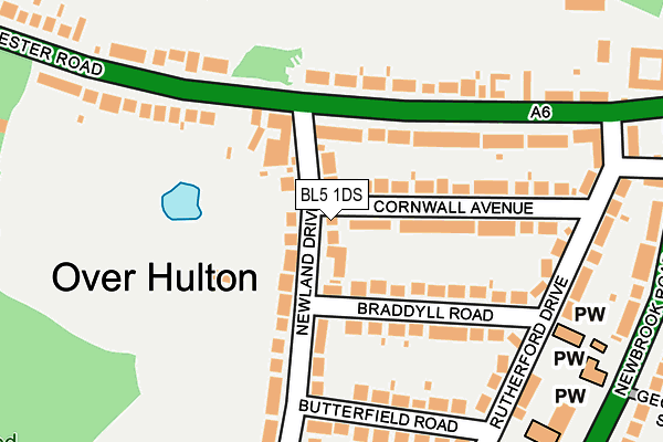 Map of M. WILLIAMSON SERVICES LTD. at local scale