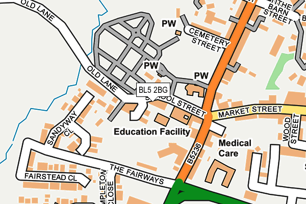 Map of WHOMP PROPERTY LTD at local scale