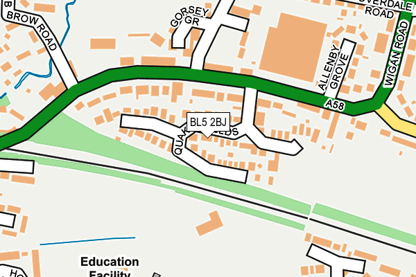 Map of JTL CONSTRUCTION LTD at local scale