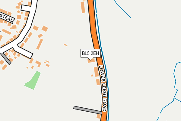 BL5 2EH map - OS OpenMap – Local (Ordnance Survey)