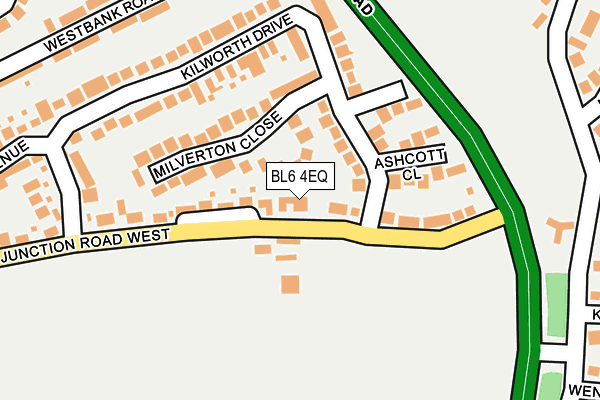 BL6 4EQ map - OS OpenMap – Local (Ordnance Survey)