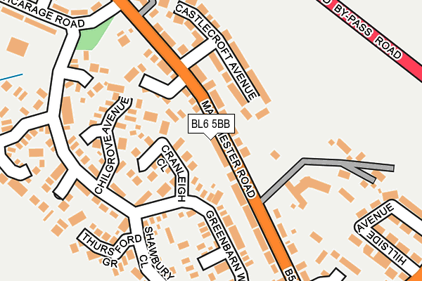 Map of FLORAL INSPIRATION LIMITED at local scale