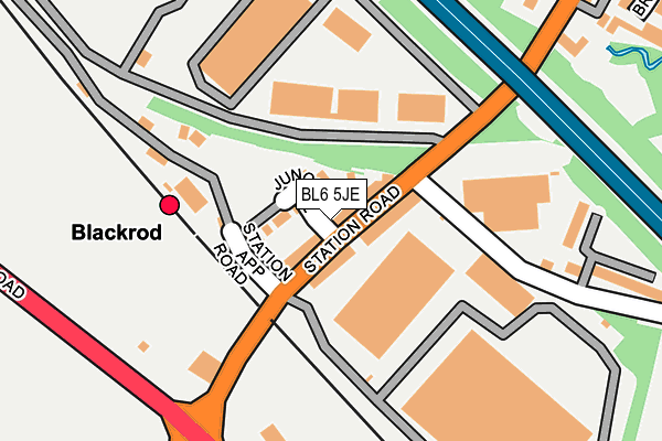 Map of GREENLAND GARAGE LIMITED at local scale