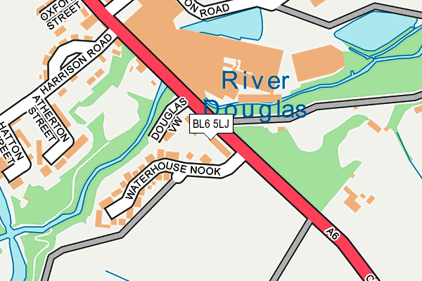 BL6 5LJ map - OS OpenMap – Local (Ordnance Survey)