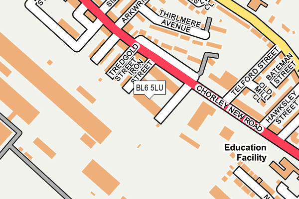 Map of THE ORIGINAL PASHA FOODS LIMITED at local scale