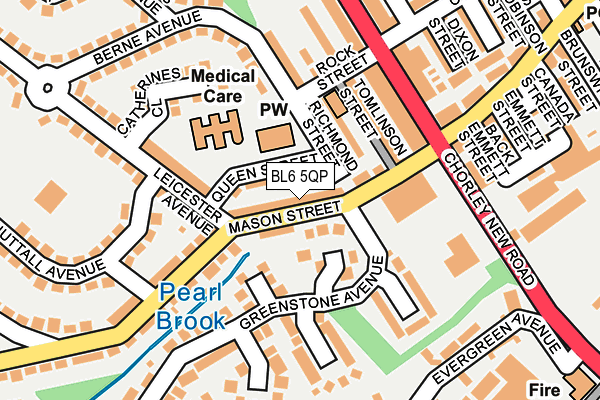 Map of JSM TILING LTD at local scale
