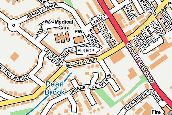 Map of GH MORTGAGES LTD at local scale