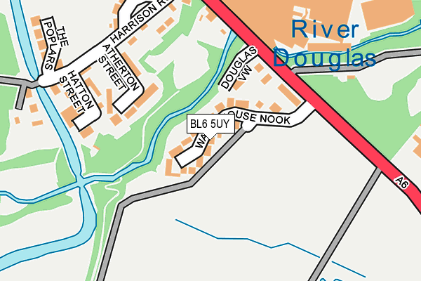 BL6 5UY map - OS OpenMap – Local (Ordnance Survey)