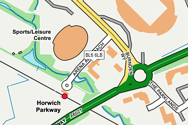 Map of LOSH INTERIORS LIMITED at local scale