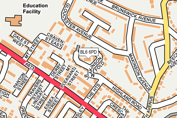 Map of NORTH WEST ROLLER SHUTTERS & DOORS LTD at local scale