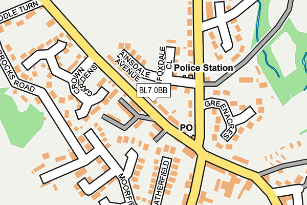Map of PAUL RICHARD PROPERTIES LIMITED at local scale